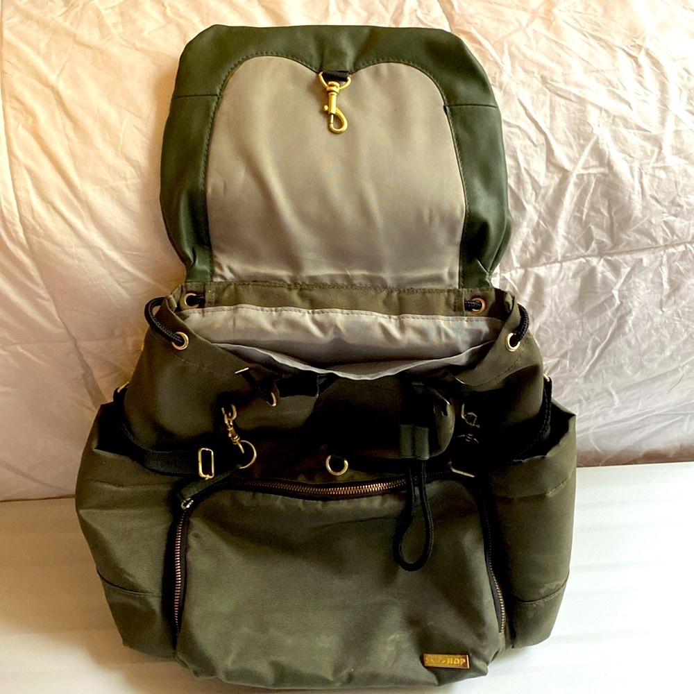 Skip Hop Green Backpack Diaper Bag - Picture 2 of 7